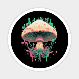 Space Magical Mushroom Magnet